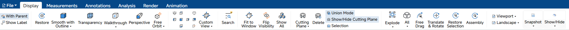 Display Tab Guide